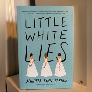 Little White Lies by Jennifer Lynn Barnes - Young Adult Paperback Book